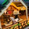 Fairy Tale Forest Dollhouse Kit - Miniature Wizardi Roombox Kit F07M5-70-L2501